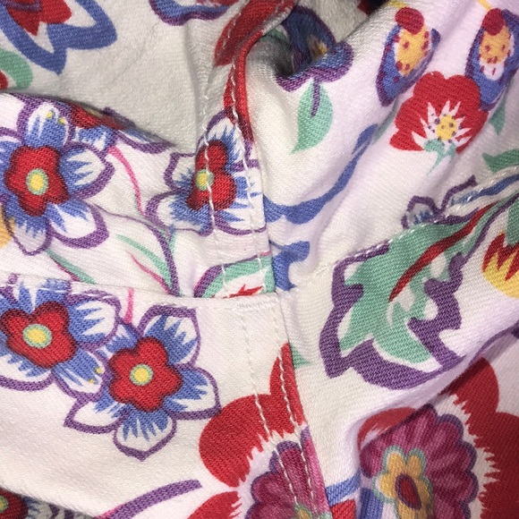 Pilcro and the Letterpress Floral Mid Rise Jeans - Picture 8 of 10